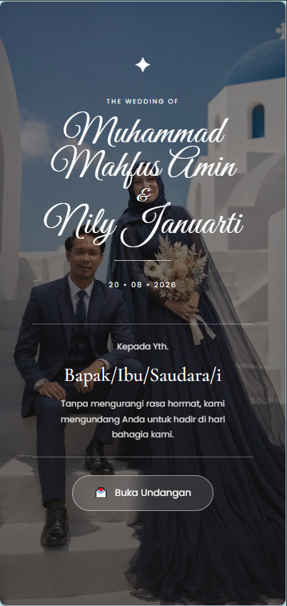 Preview template Rustic Simpel