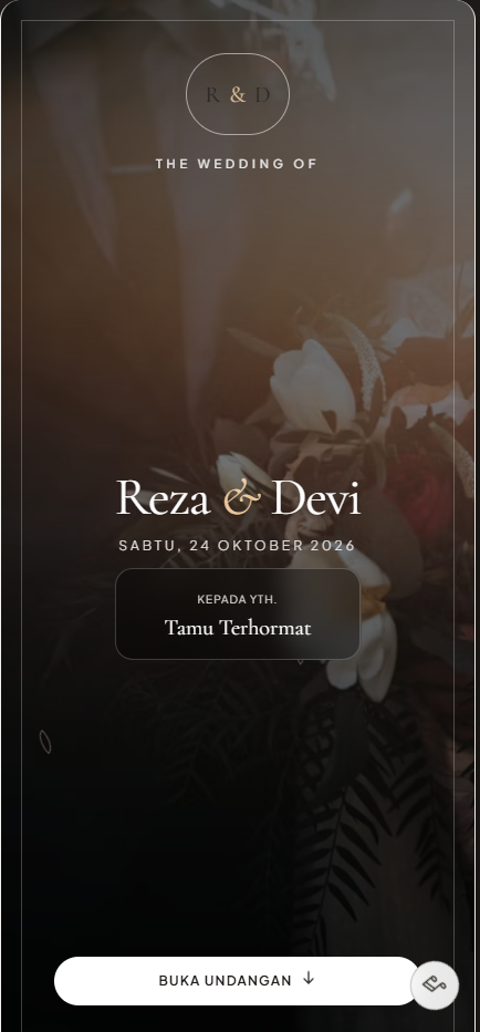 Preview template Royal Dark Gold